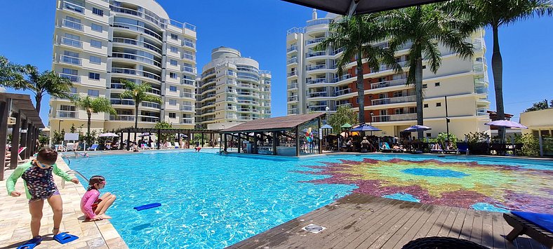 Férias, Beto Carrero, Piscina, mar