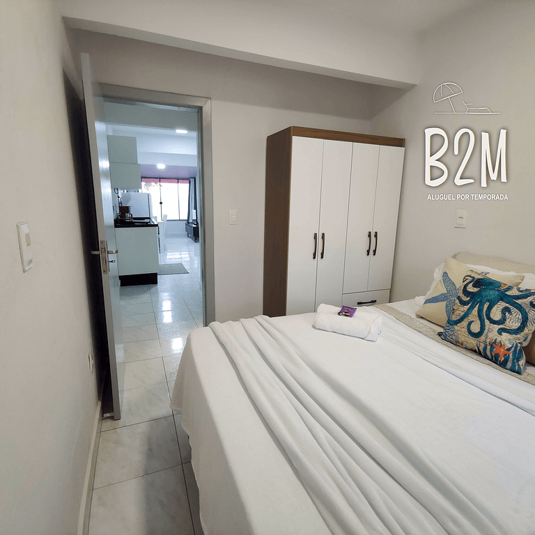 Loft beira-mar, vista encantadora